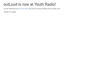 Tablet Screenshot of outloudradio.org